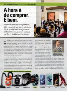 Clipping impresso Revista Exame
