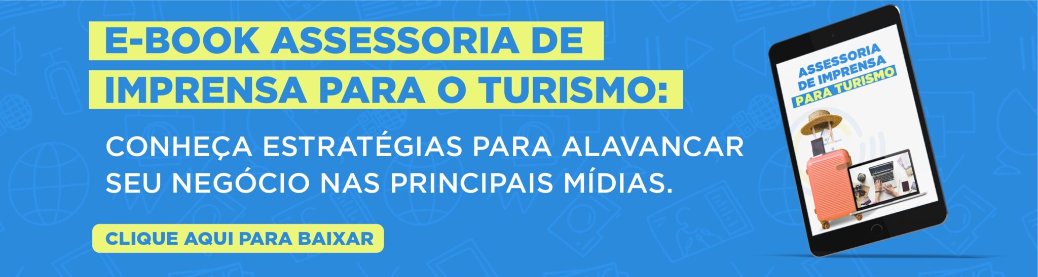 Assessoria de imprensa para turismo